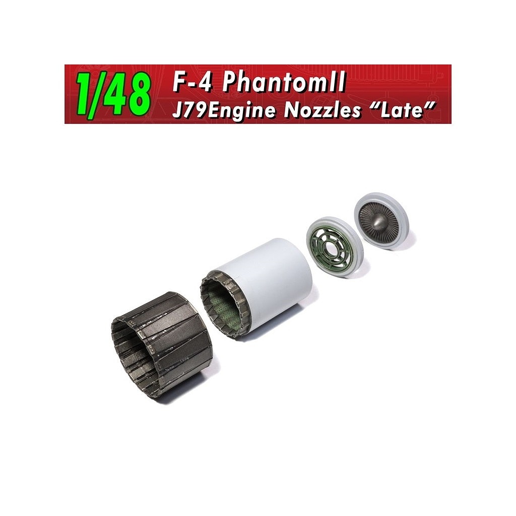 V1_132 1/48 F-4 ファントムII エンジンノズル 後期型|飛行機用パーツ|飛行機