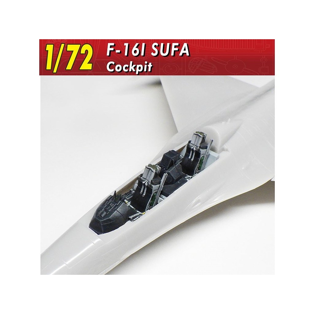 V1_136 1/72 F-16I スーファ コクピット|飛行機用パーツ|飛行機