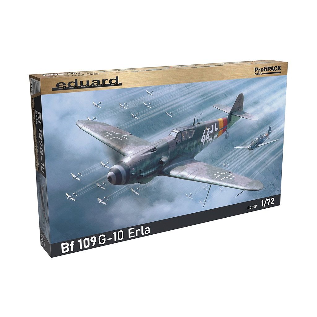 【再入荷】70162 1/72 メッサーシュミット Bf109G-10 エルラ工場 プロフィパック|第二次大戦の飛行機モデル|飛行機