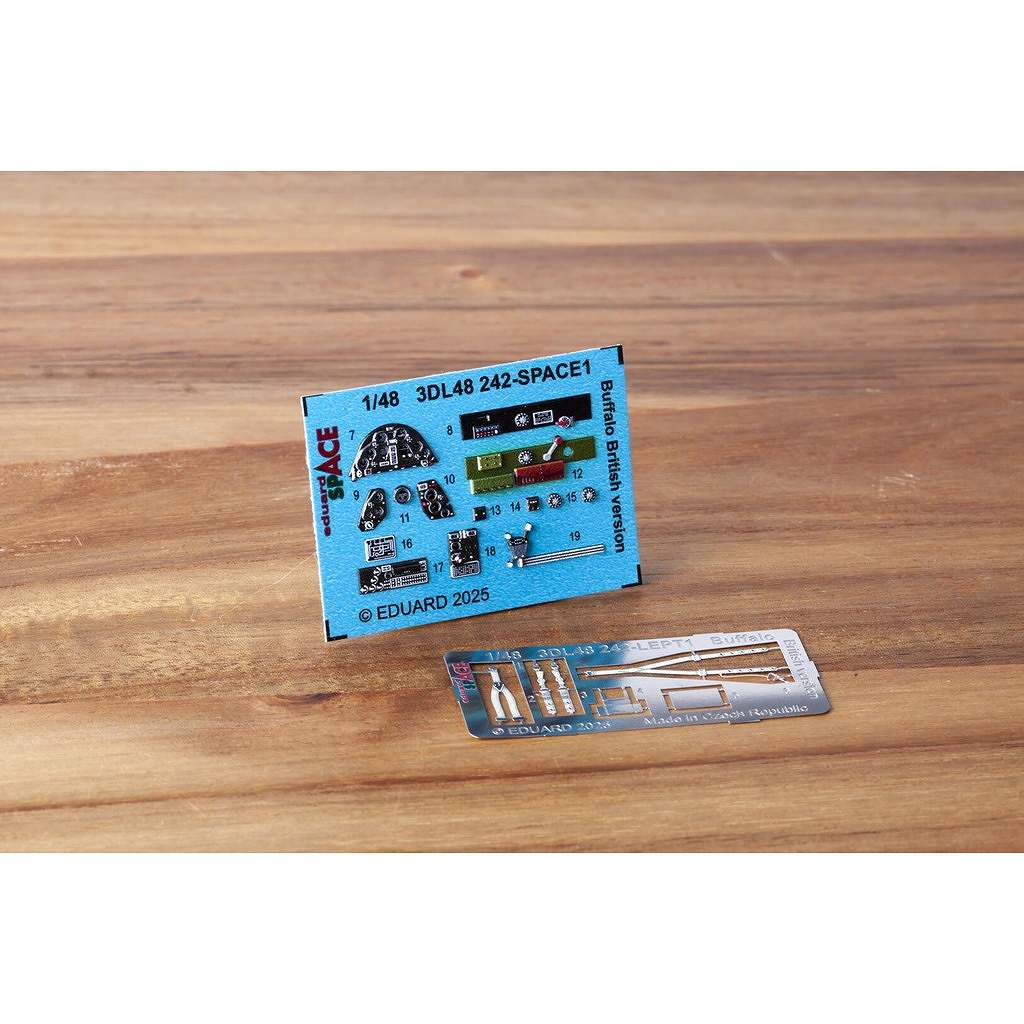 3DL48242 1/48 �֥�塼������ �Хåե����� (�ѷ���)���ڡ�������3D�ǥ�����w/���å��󥰥ѡ��ĥ��å� (���ߥ���)