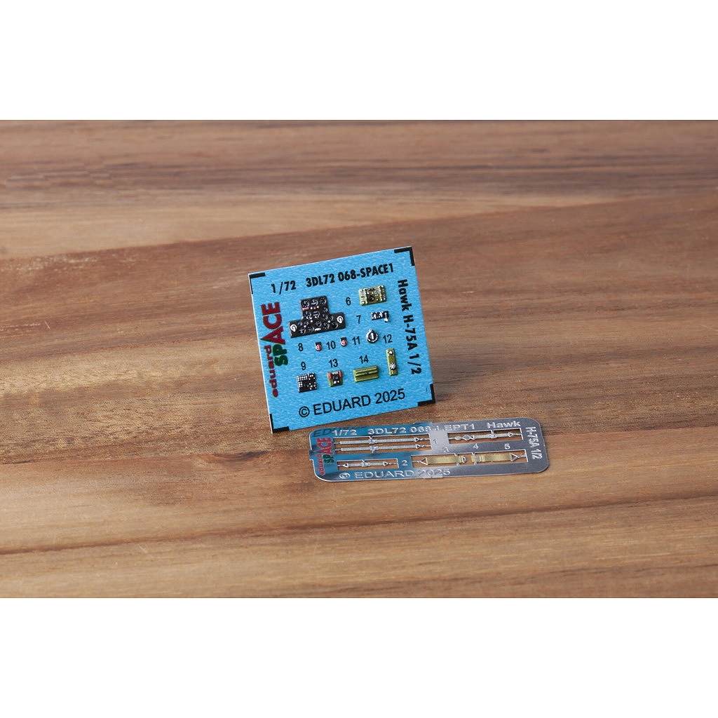 3DL72068 1/72 カーチス ホーク H-75A1/2 スペース内装3Dデカール w/エッチングパーツセット (アルマホビー用|飛行機用デカール|飛行機
