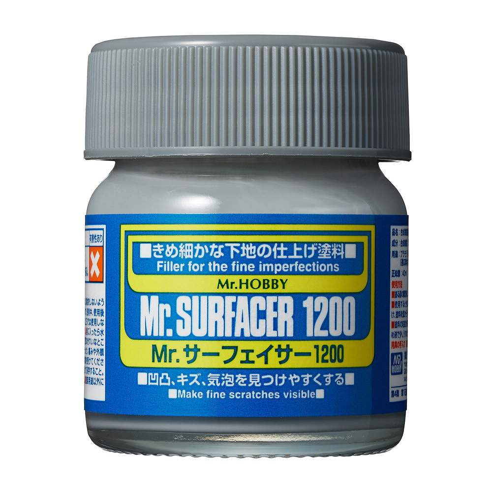 SF286 Mr.サーフェイサー1200 ビンタイプ 40ml|接着／造形／塗装用品|ツール＆マテリアル