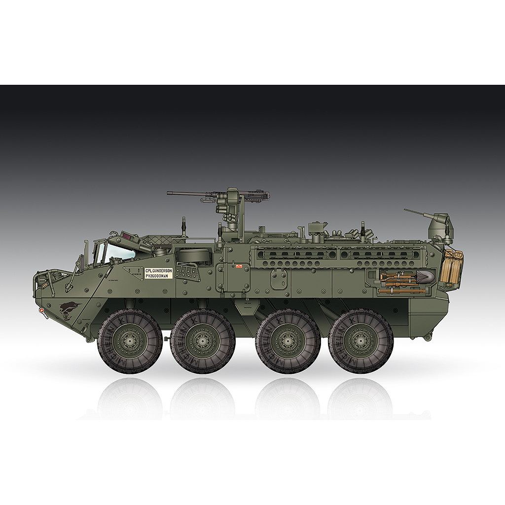 07423 アメリカ陸軍 M1130 ストライカー 指揮通信車|大戦後のAFVモデル|AFV