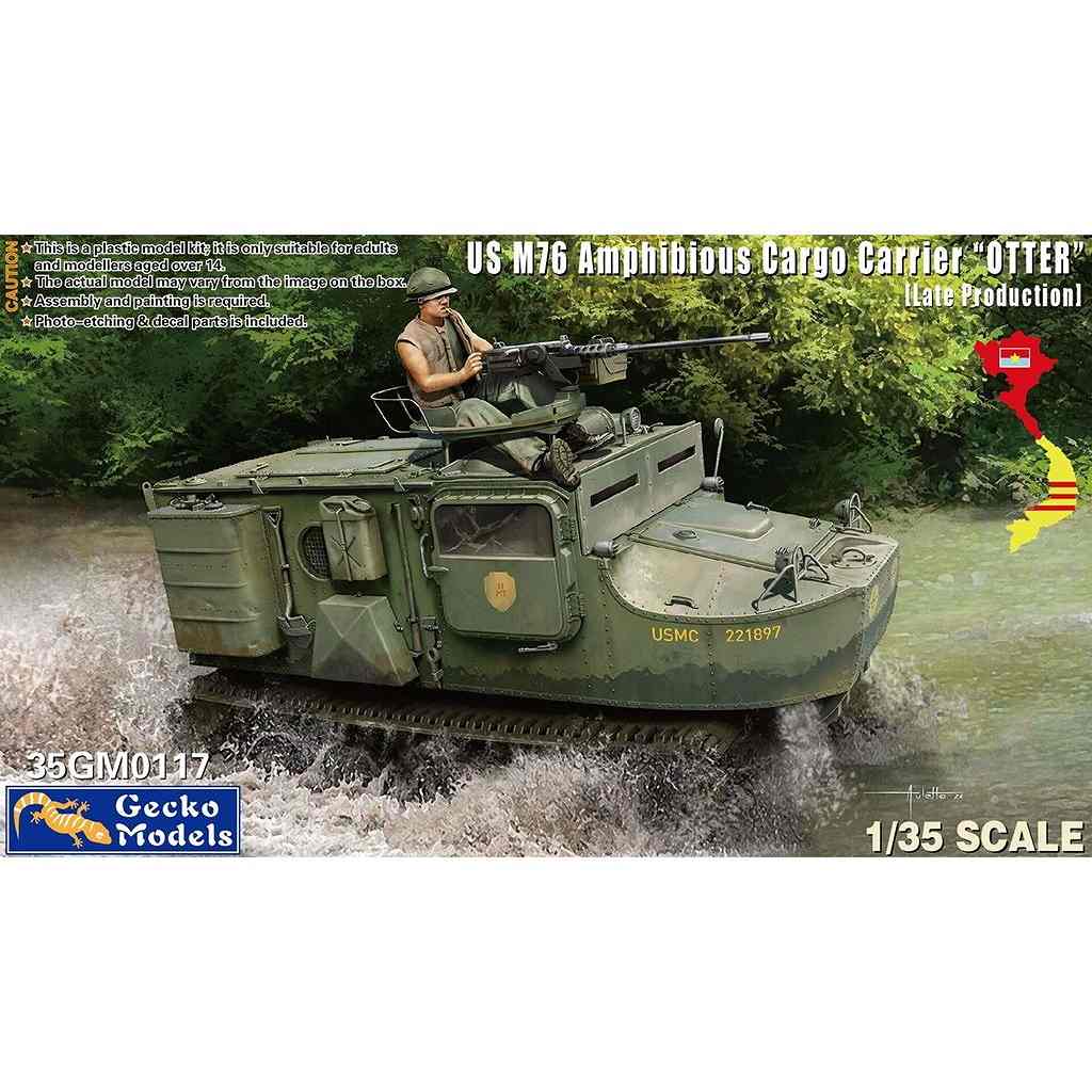 【再入荷】35GM0117 1/35 M76 オッター水陸両用貨物輸送車 後期型|大戦後のAFVモデル|AFV
