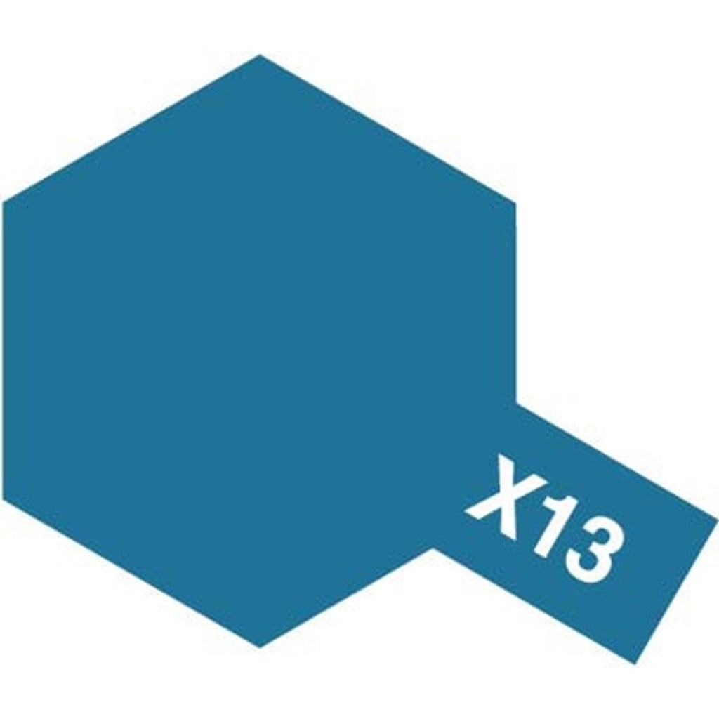 アクリル X-13 メタリックブルー 10ml|塗料|ツール＆マテリアル