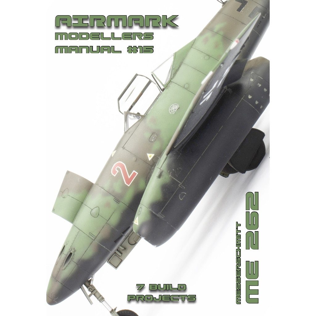 AIRMARK AMM15 モデラーズマニュアル 15 メッサーシュミット Me262|洋書|書籍＆DVD