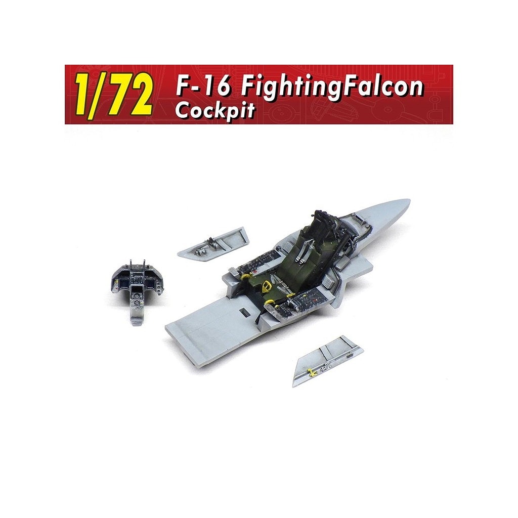 V1_144 1/72 F-16 ファイティングファルコン 単座型コクピット|飛行機用パーツ|飛行機