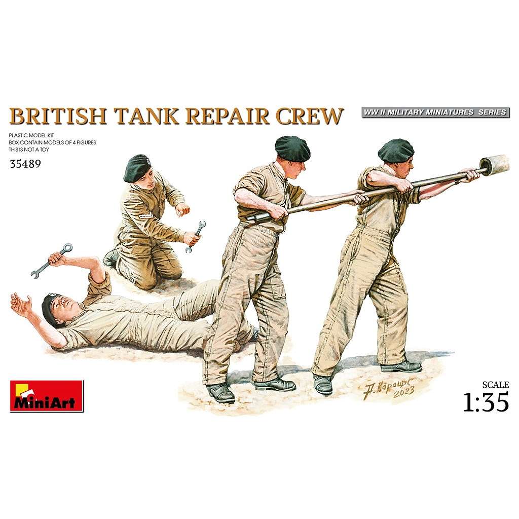 35489 イギリス戦車修理乗組員|第二次大戦のフィギュア|フィギュア