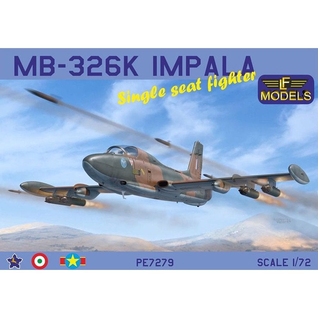 PE7279 1/72 アエルマッキ MB-326K インパラ 単座攻撃機|大戦後の飛行機モデル|飛行機
