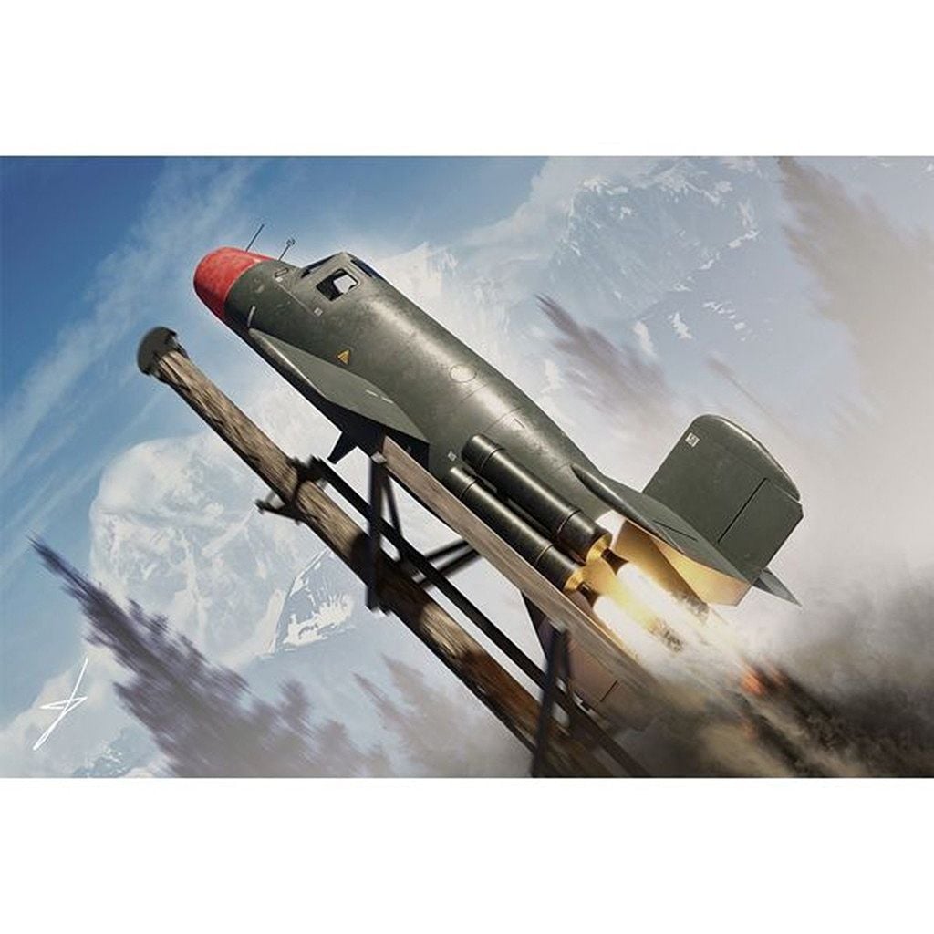 【再入荷】32028 1/32 バッヘム Ba349A/V ナッター|第二次大戦の飛行機モデル|飛行機