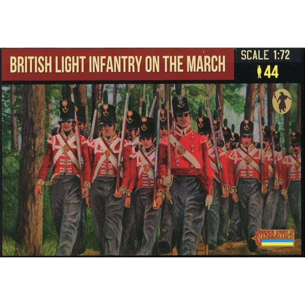 【新製品】294 ナポレオン戦争 イギリス軽歩兵 行進|ヒストリカルフィギュア|フィギュア