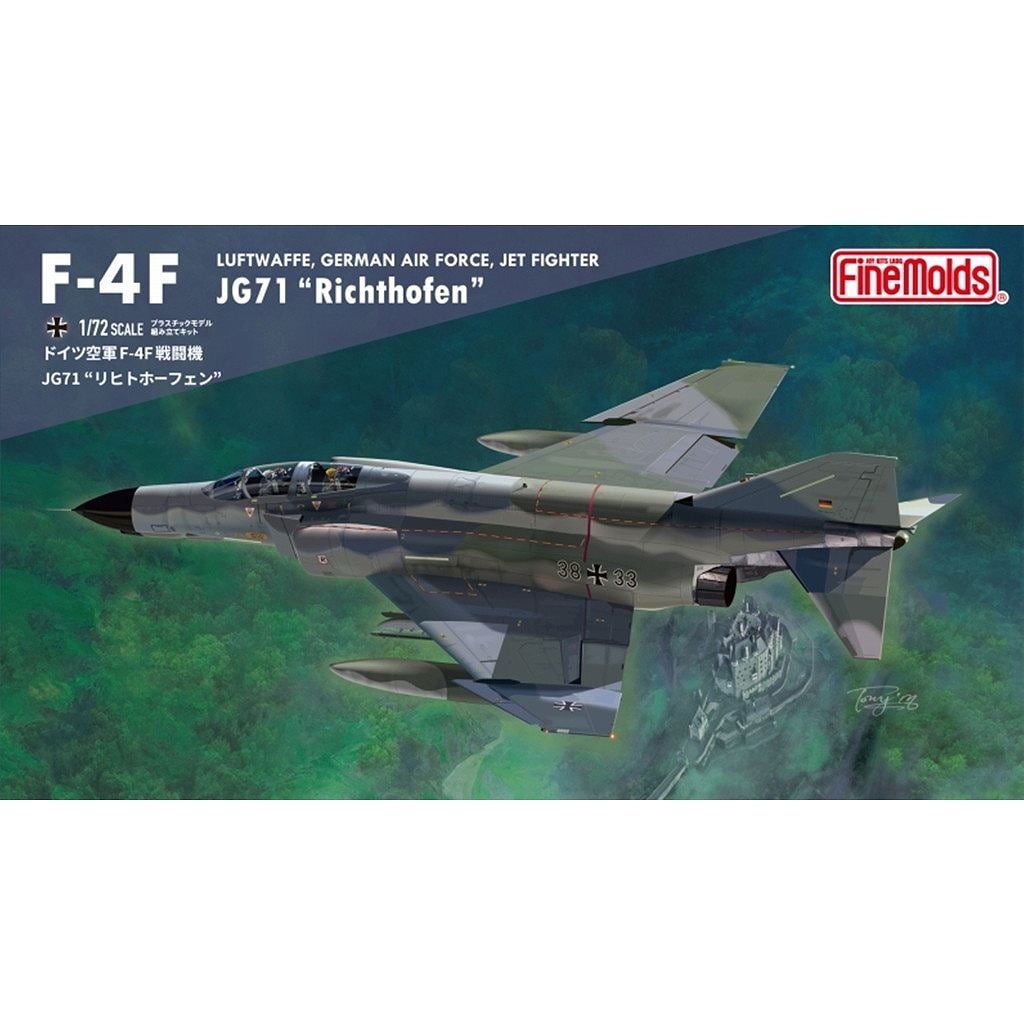 【新製品】FX06 ドイツ空軍 F-4F ファントムII 戦闘機 JG71 “リヒトホーフェン” 【限定品】|大戦後の飛行機モデル|飛行機