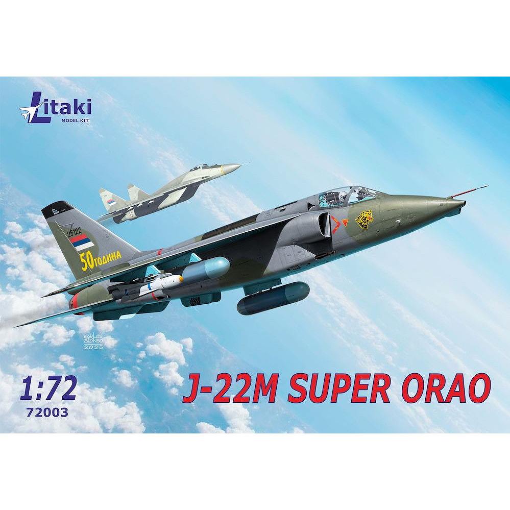 【新製品】72003 1/72 SOKO J-22M スーパーオラオ多用途攻撃機|大戦後の飛行機モデル|飛行機