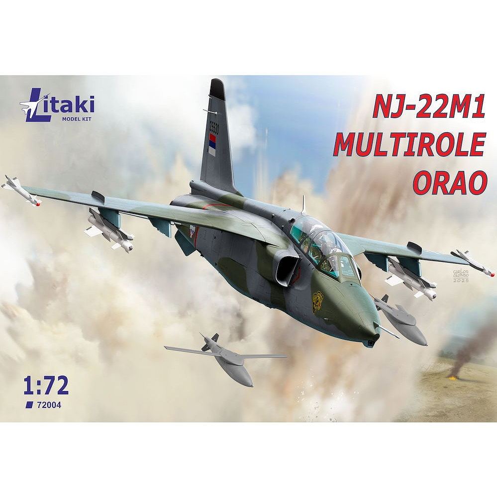新製品】72004 1/72 SOKO NJ-22M1 オラオ多用途攻撃機 | リタキ