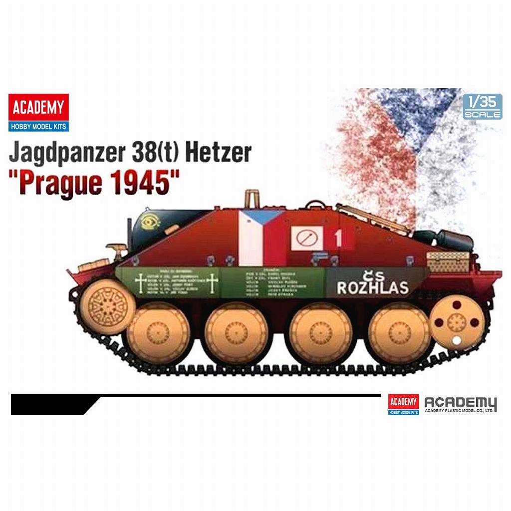【新製品】13277 1/35 ヘッツァー軽駆逐戦車  プラハ蜂起 1945 |第二次大戦のAFVモデル|AFV