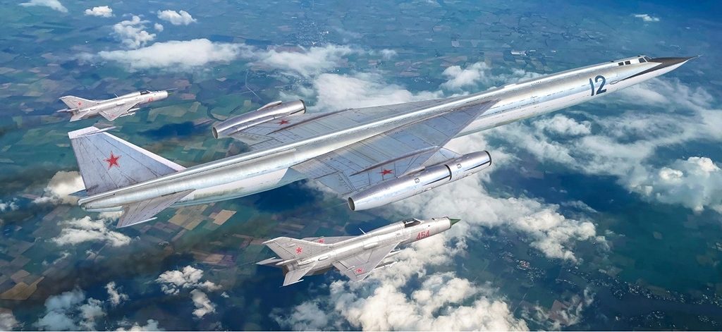【新製品】144-038 1/144 ミャスィーシチェフ M-50 バウンダー 試作超音速戦略爆撃機|大戦後の飛行機モデル|飛行機
