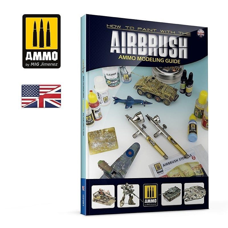 【再入荷】A.MIG-6131 アモ モデリングガイド：エブラシの使い方|洋書|書籍＆DVD