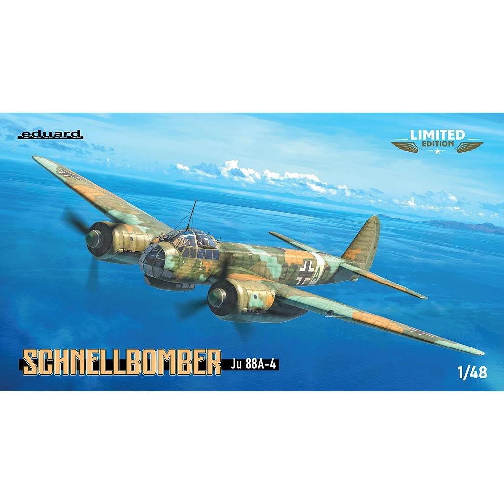 【新製品】11194 1/48 ユンカース Ju88A-4  シュネルボンバー  リミテッドエディション|第二次大戦の飛行機モデル|飛行機