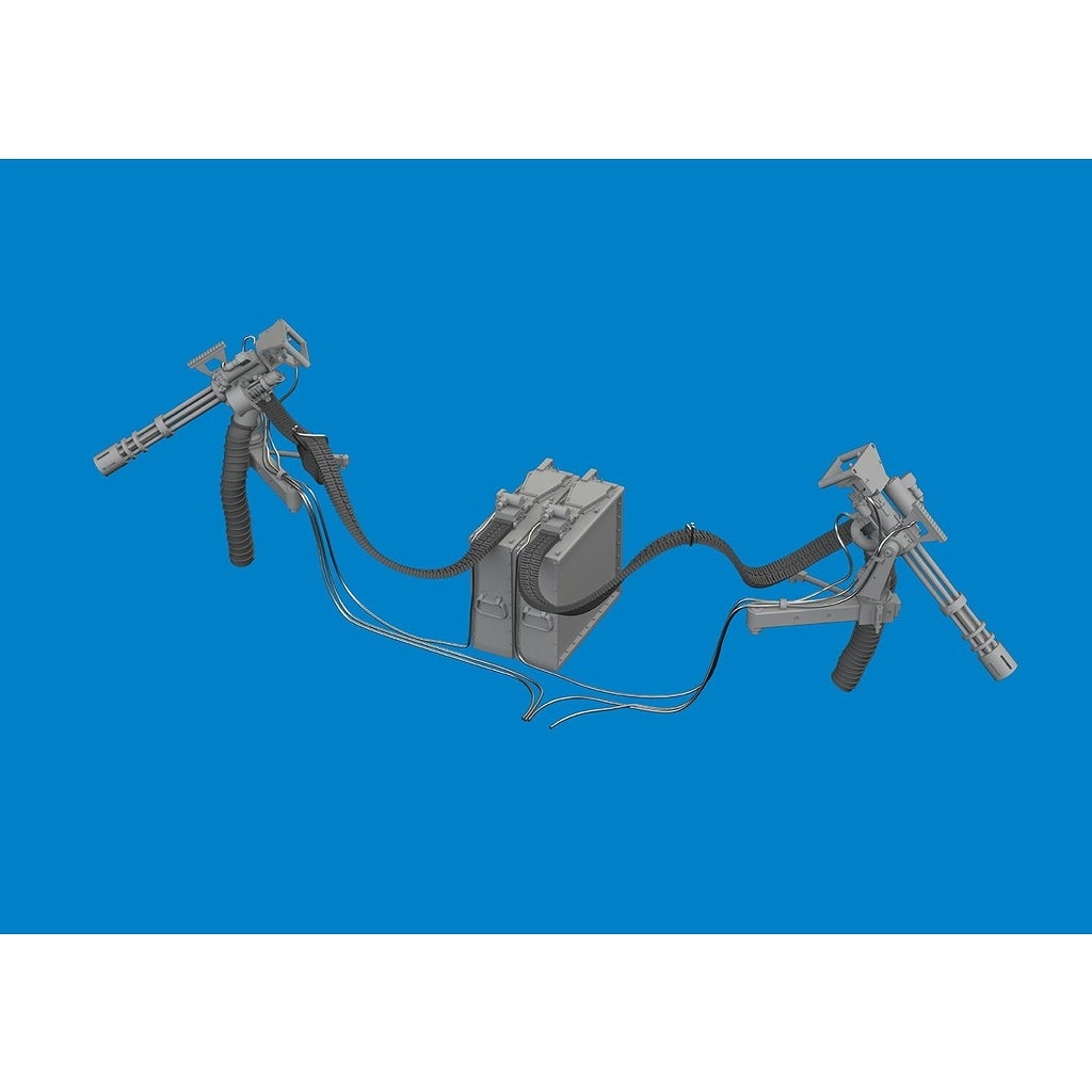 【新製品】ブラッシン6481125 1/48 シコルスキー UH-60 ブラックホーク用M134ミニガン (ICM用)|飛行機用パーツ|飛行機