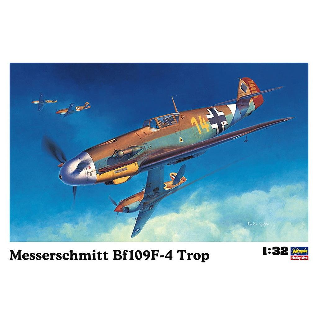 ST31 メッサーシュミット Bf109F-4 Trop | ハセガワ HASEGAWA | 飛行機