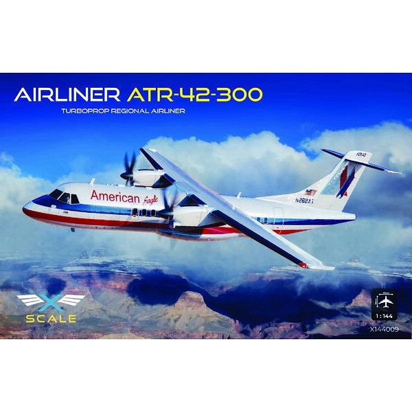 【新製品】X144009 1/144 ATR-42-300 ターボプロップ旅客機|旅客機／民間機|飛行機