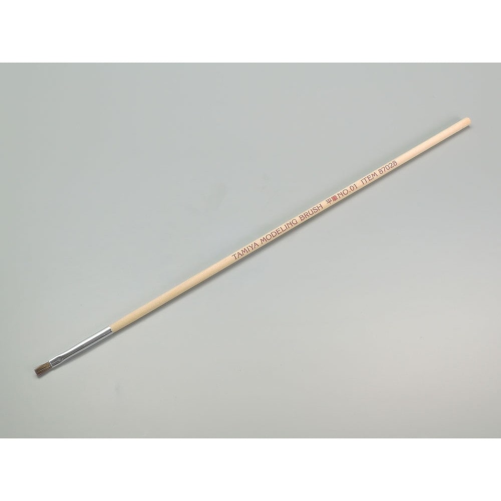 87028 タミヤモデリングブラシ 平筆01|工具|ツール＆マテリアル