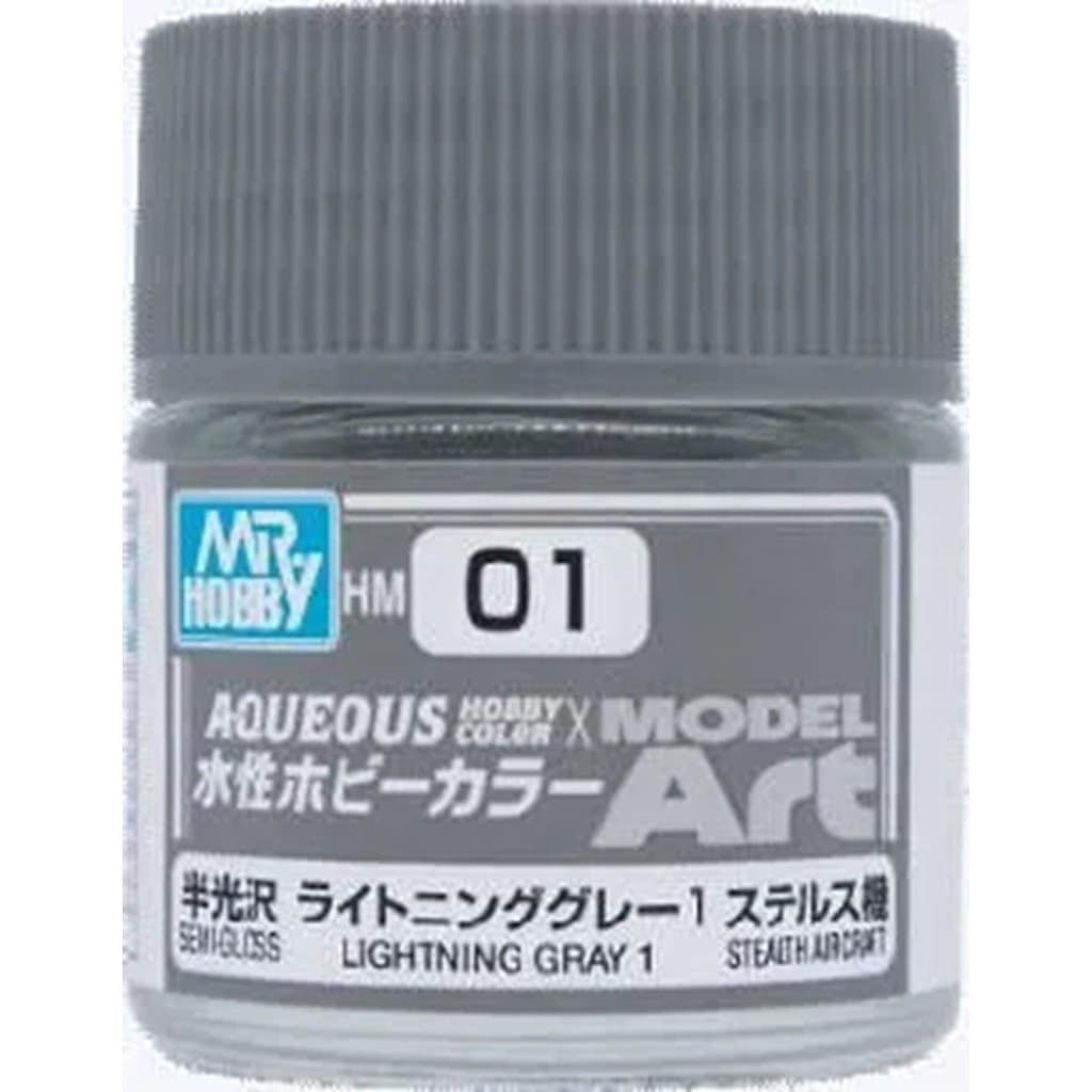 再入荷】HM01 水性ホビーカラー MODEL Art ライトニンググレー1 | GSI