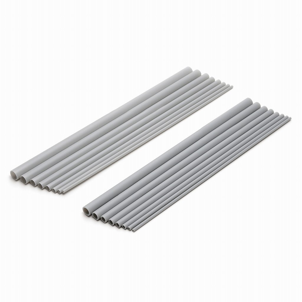 【再入荷】OM-548 プラ＝パイプ【グレー】肉厚 (外径10.0mm)|素材|ツール＆マテリアル