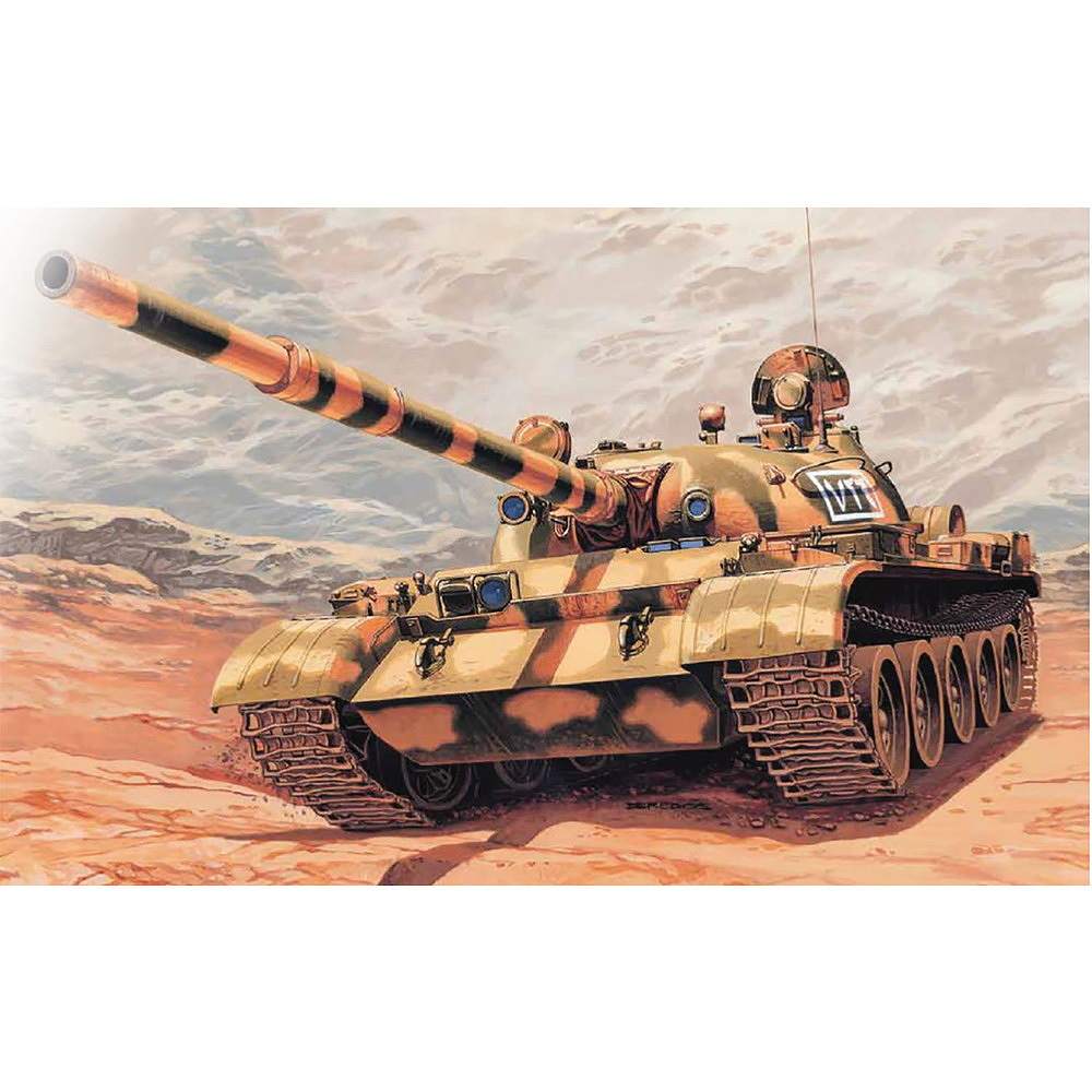 【再入荷】7006 ソビエト軍 主力戦車 T-62|大戦後のAFVモデル|AFV