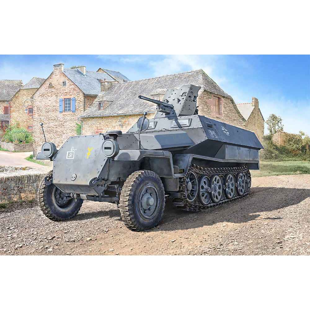 【再入荷】7079 WW.II ドイツ軍 Sd.Kfz.251/10 3.7cm対戦車自走砲|第二次大戦のAFVモデル|AFV