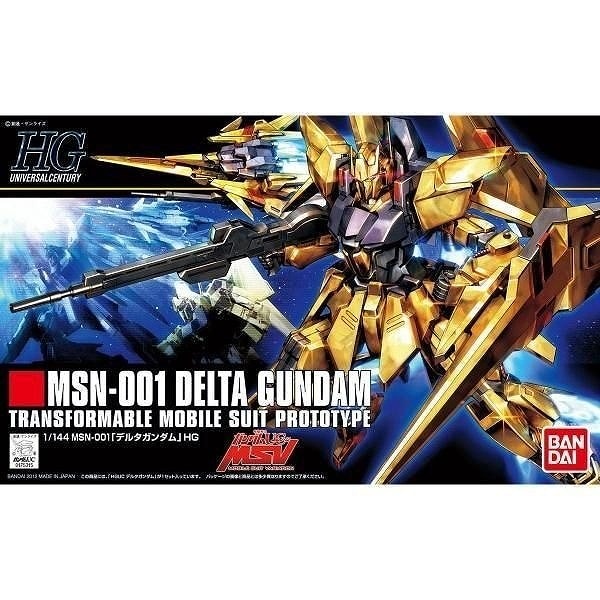 【新製品】HGUC136 1/144 MSN-001 デルタガンダム|SF／キャラクター|ミリタリー以外のモデル