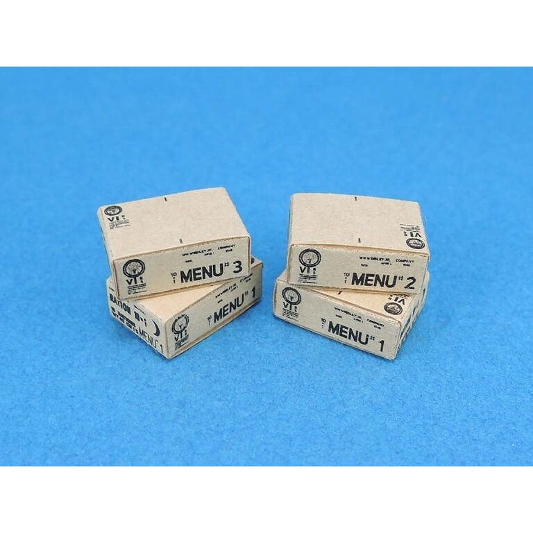 【新製品】LF1442 1/35 WW2 米軍 10-in-1 レーションカートンセット|AFV用パーツ|AFV