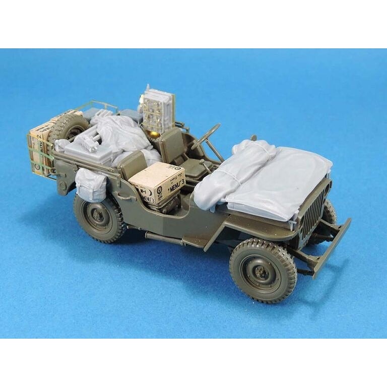 【新製品】LF1445 1/35 ウィリスMB ジープ積荷セット S1|AFV用パーツ|AFV