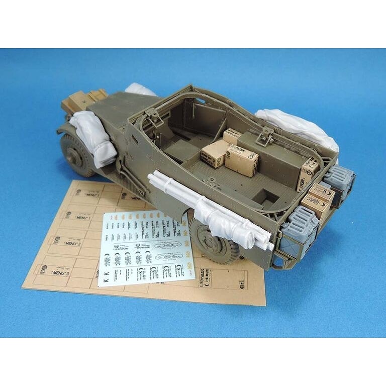 【新製品】LF1446 1/35 米軍 M3A1 スカウトカー 積荷セット|AFV用パーツ|AFV
