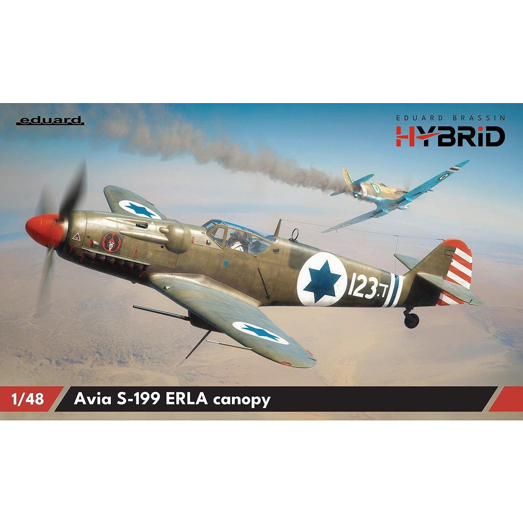 【予約受付中】948011 1/48 アビア S-199 (エルラキャノピー)ハイブリッドエディション|大戦後の飛行機モデル|飛行機