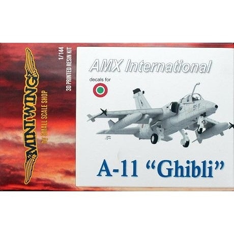 【新製品】101 1/144 AMX A-11 ギブリ 軽攻撃機|大戦後の飛行機モデル|飛行機
