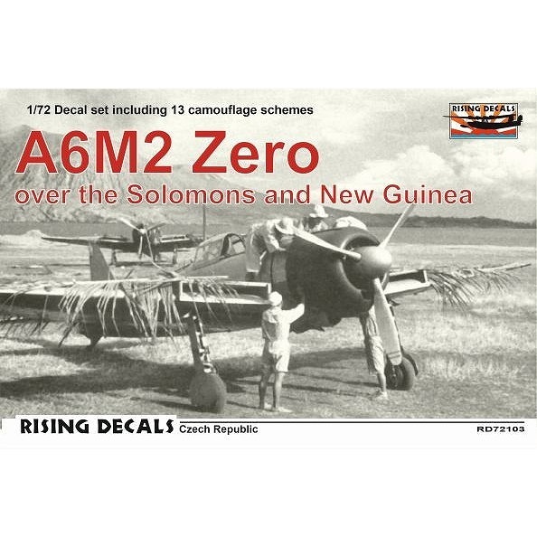 【新製品】RD72103 1/72 A6M2 零戦21型  南方戦線 |飛行機用デカール|飛行機
