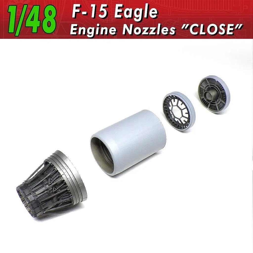 【新製品】V1_147 1/48 F-15 ノズル クローズ|飛行機用パーツ|飛行機