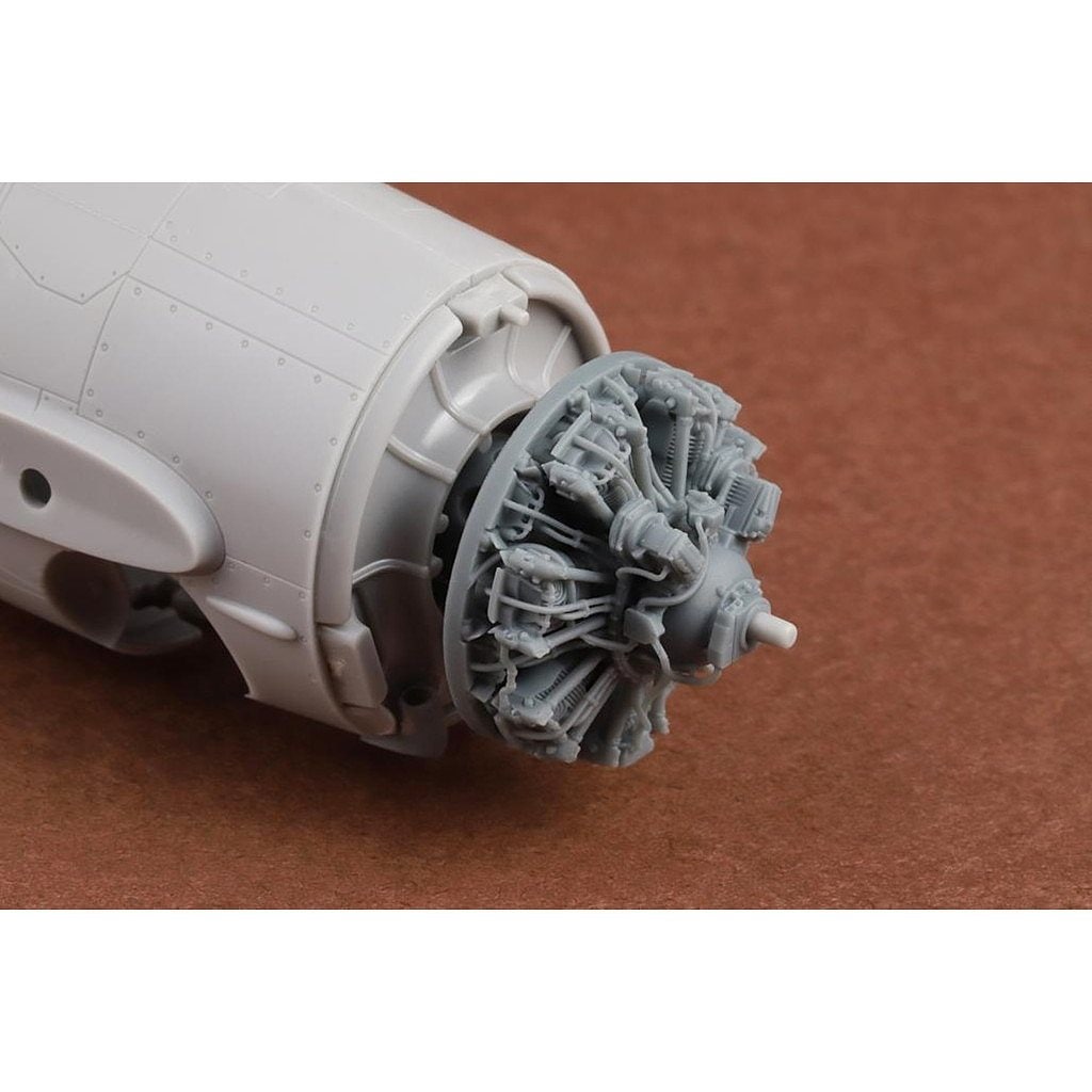 【新製品】72091 1/72 グラマン F4F-4 ワイルドキャット エンジン &排気管ディテールセット (アルマホビー用)|飛行機用パーツ|飛行機