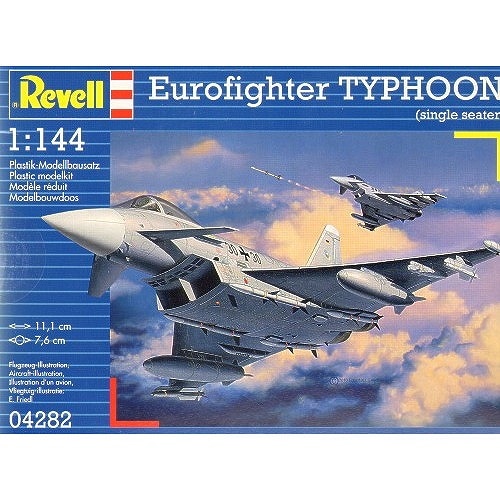 【再入荷】04282 ユーロファイター タイフーン 単座型|大戦後の飛行機モデル|飛行機