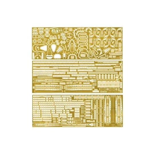 【新製品】1/350 アイアンクラッド  高雄型専用共通エッチングセット|艦船用パーツ|艦船