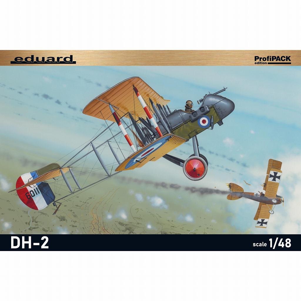 【再入荷】8094 エアコ DH-2 プロフィパック|第一次大戦以前の飛行機モデル|飛行機