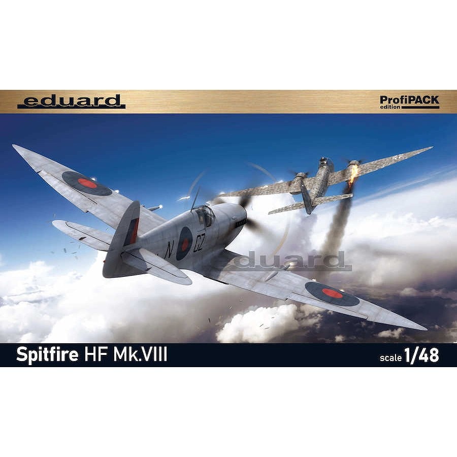 【再入荷】8287 スーパーマリン スピットファイア HF Mk.VIII プロフィパック|第二次大戦の飛行機モデル|飛行機