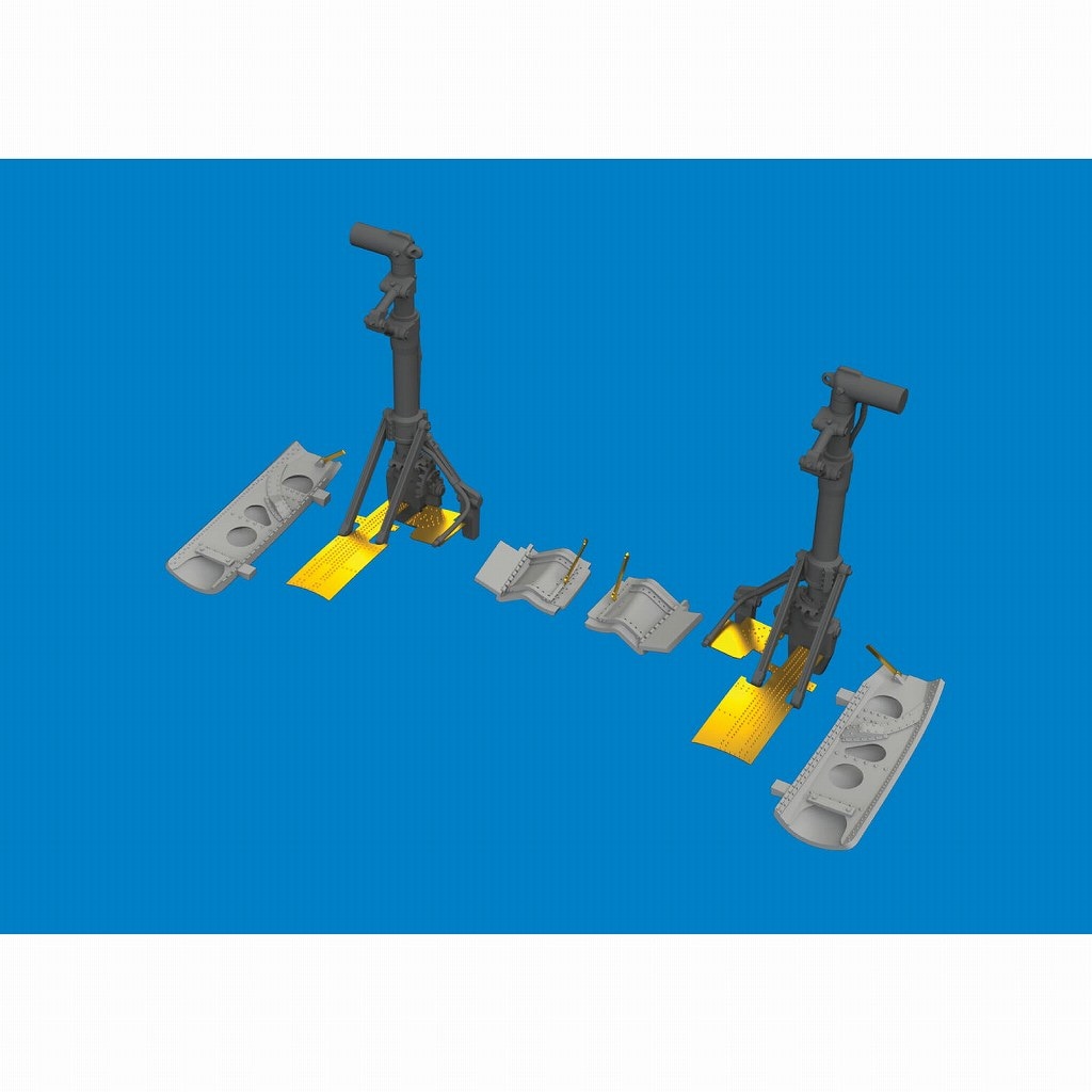【新製品】ブラッシン6481142 1/48 P-40N 主脚 (エデュアルド用)|飛行機用パーツ|飛行機