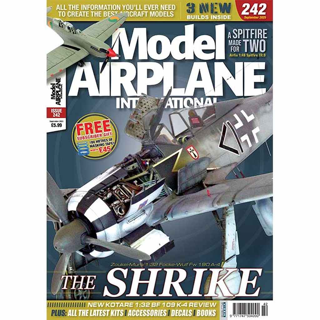 【新製品】モデルエアプレーンインターナショナル 242 THE SHRIKE|洋書|書籍＆DVD