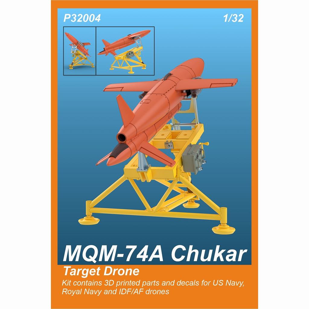 【新製品】P32004 1/32 MQM-74A 無人標的機 チャカ|飛行機用パーツ|飛行機