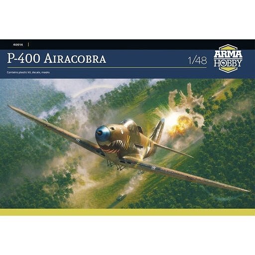 【新製品】40014 1/48 P-400 エアラコブラ|第二次大戦の飛行機モデル|飛行機