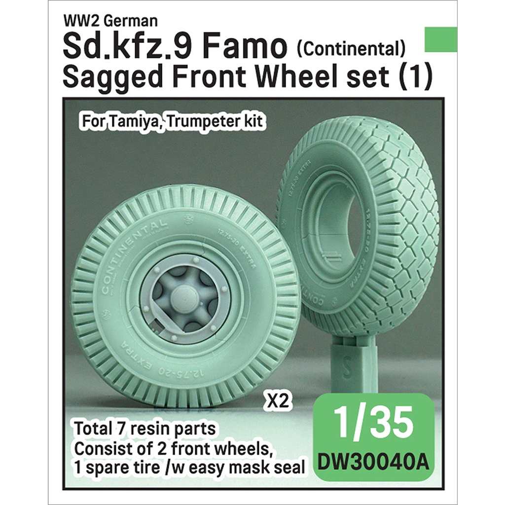 �ں����١�DW30040A WWII �ɥ��� Sd.Kfz.9 �ե��� �����ѷ������䥻�å�