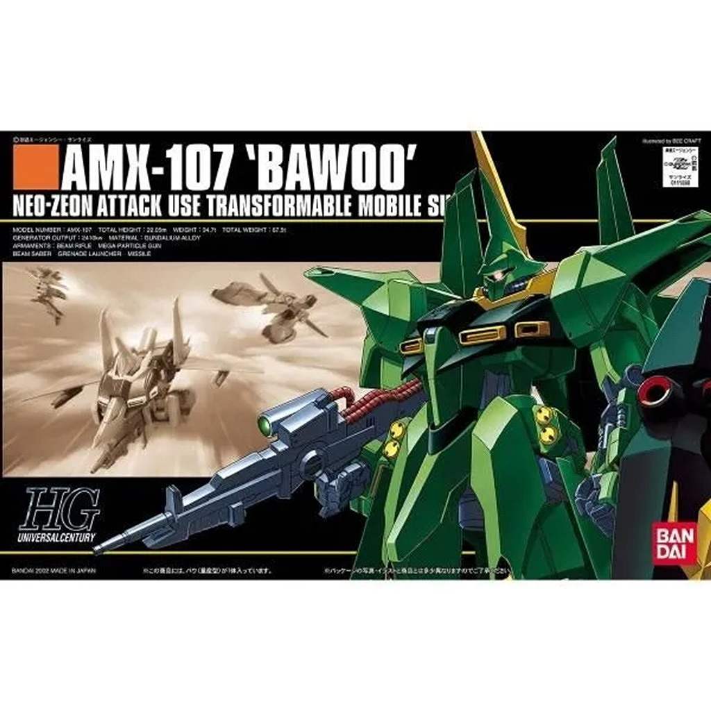 【再入荷】HGUC031 1/144 AMX-107 バウ(量産型)|SF／キャラクター|ミリタリー以外のモデル