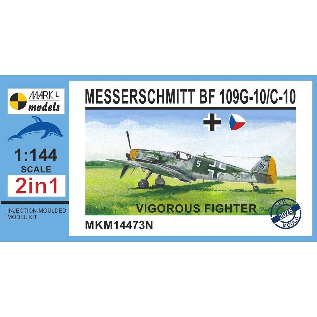 �ڿ����ʡ�MKM14473N 1/144 Bf109G-10/���ӥ� C-10 (2���å���)